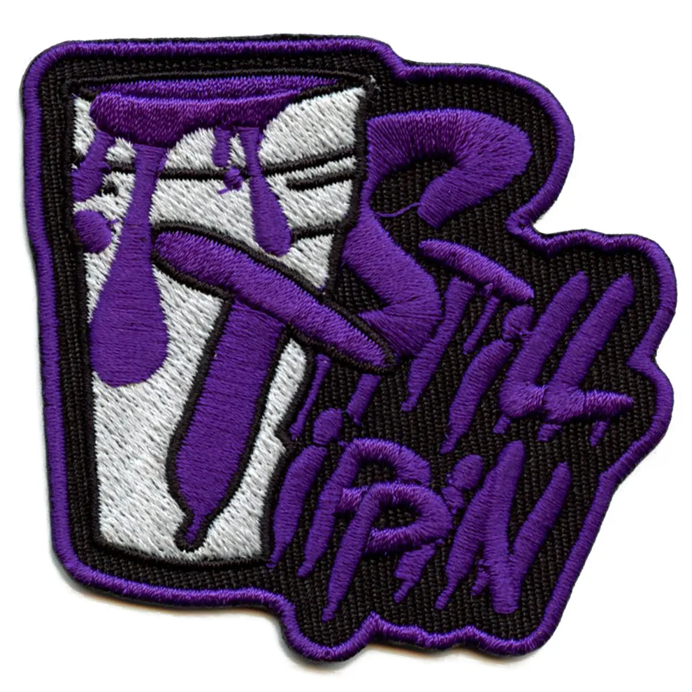 Still Tippin Purple Double Cup Patch - Still Tippin Purple Double Cup Patch USA Still Tippin Purple Double Cup Patch - View 1