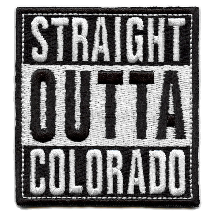 Straight Outta Colorado Patch