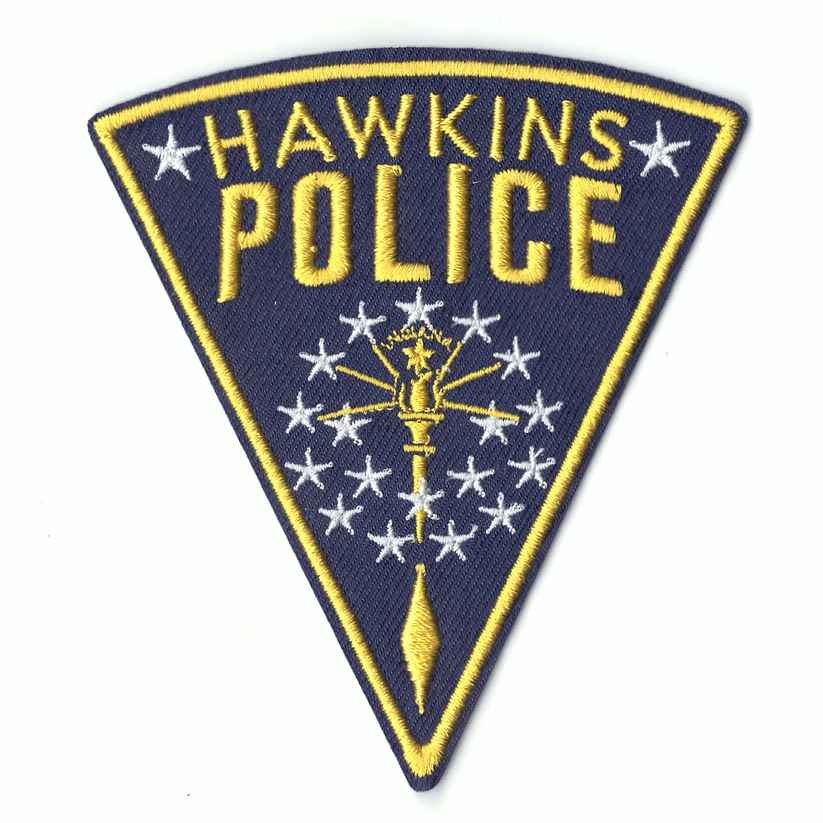 Stranger Things Hawkins Police Patch