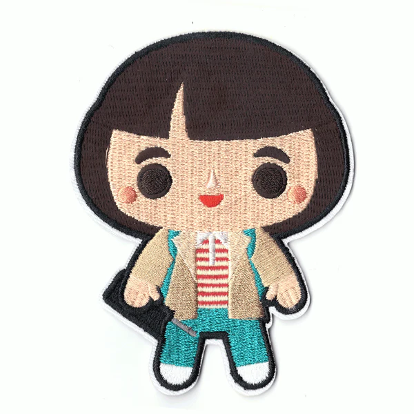 Stranger Things Mike Body Shot Logo Patch - Stranger Things Mike Body Shot Logo Patch USA 2 Stranger Things Mike Body Shot Logo Patch - View 1