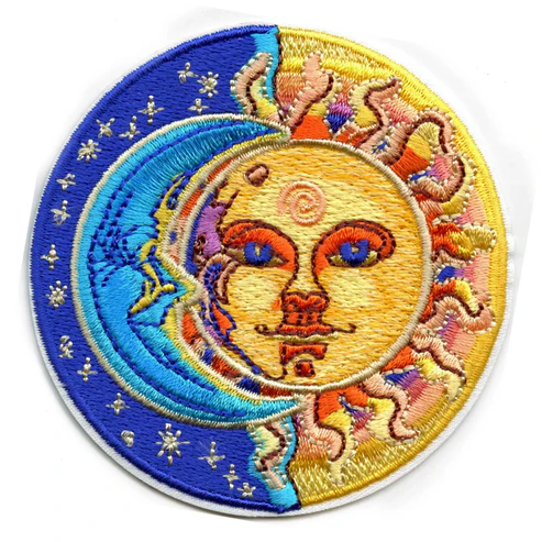 Sun Moon And Stars Patch Daily Phases Patch