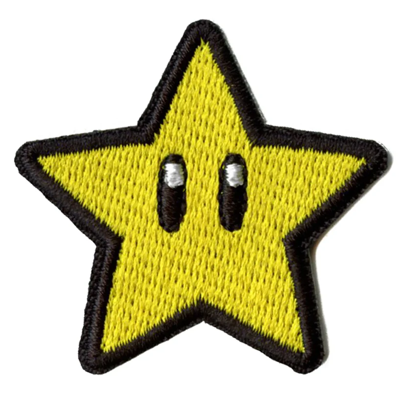 Super Mario Small Star Patch