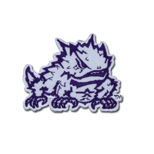TCU Horned Frogs Logo Iron On-Patch