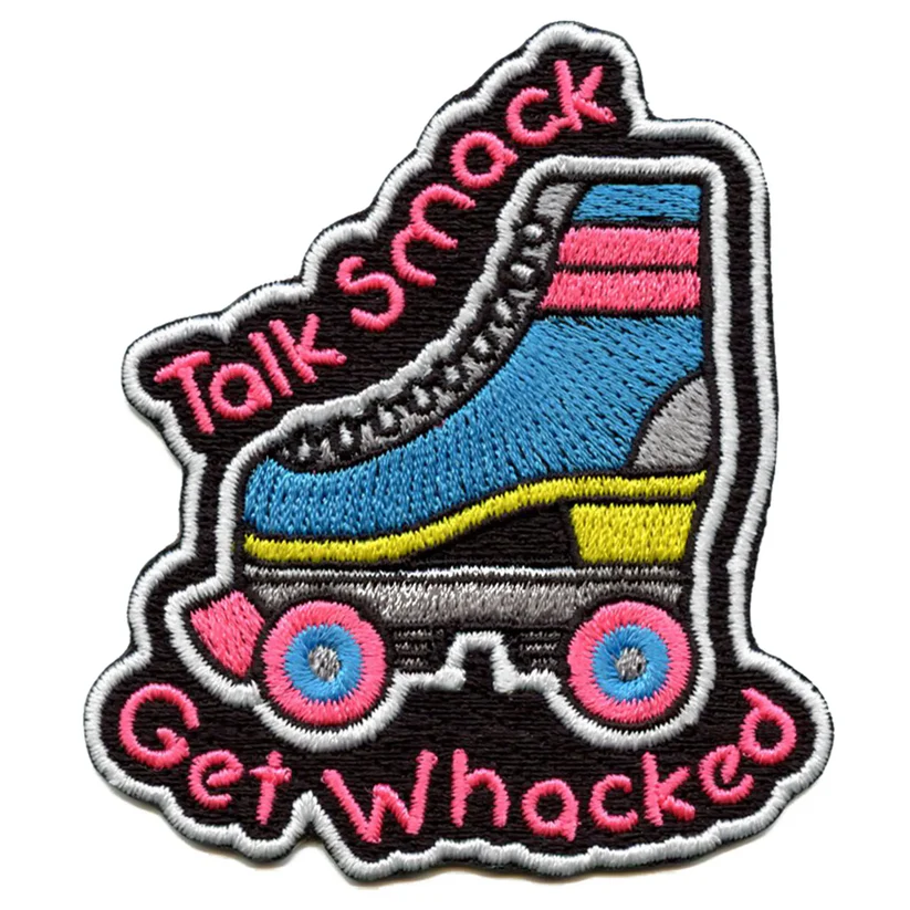 Talk Smack Get Whacked Strange TV Patch