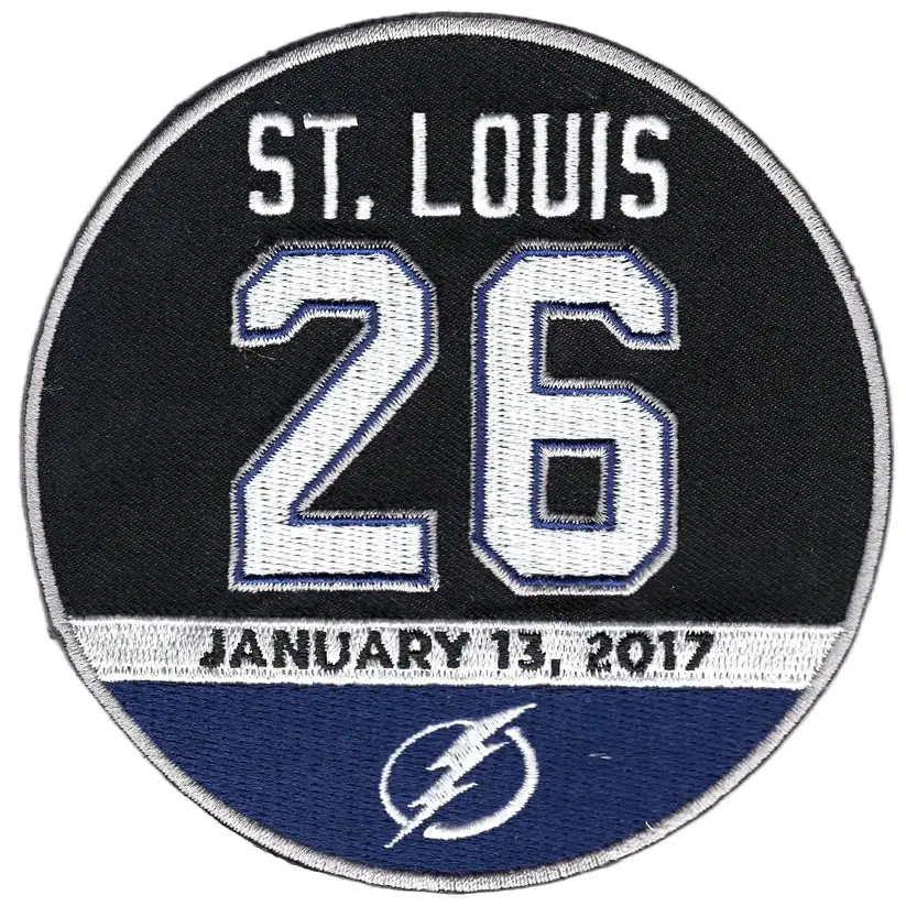 Tampa Bay Lightning Marty St. Louis #26 Patch