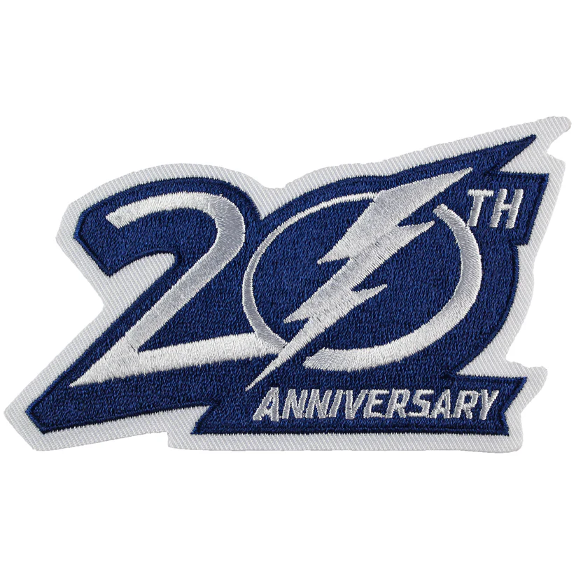 Tampa Bay Lightnings 20th Anniversary Patch