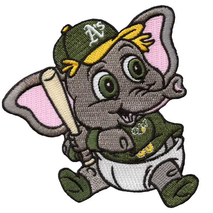 Team Baby Mascot Stomper Self-Adhesive Patch