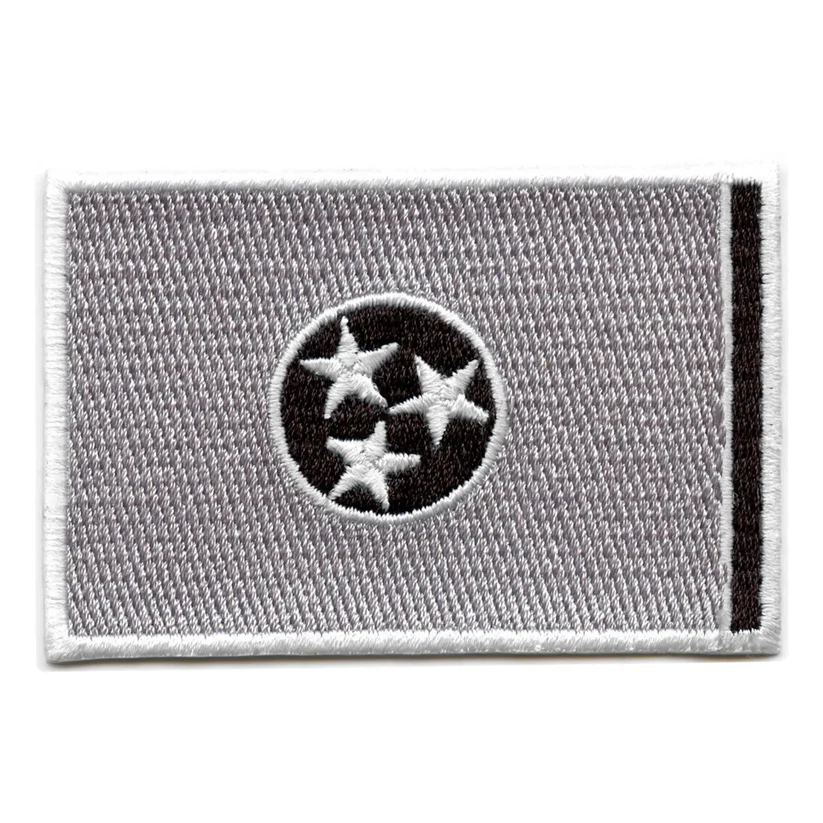 Tennessee State Flag Grayscale Patch