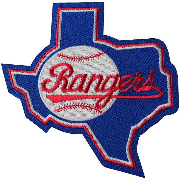 Texas Rangers Throwback Primary Team Patch