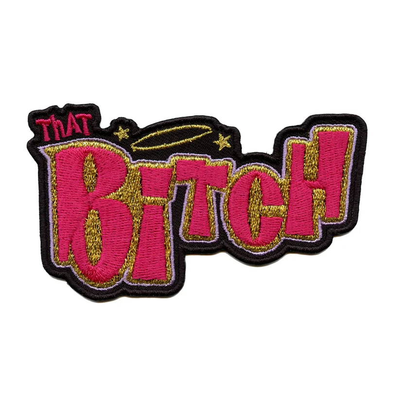 That B! Toy Parody Funny Brand Logo Patch