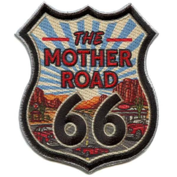 The Mother Road Route 66 Patch - The Mother Road Route 66 Patch USA The Mother Road Route 66 Patch - View 1