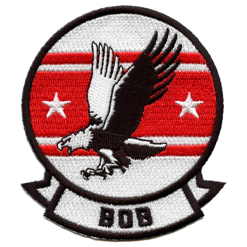 Top Gun Maverick Bob Badge Patch