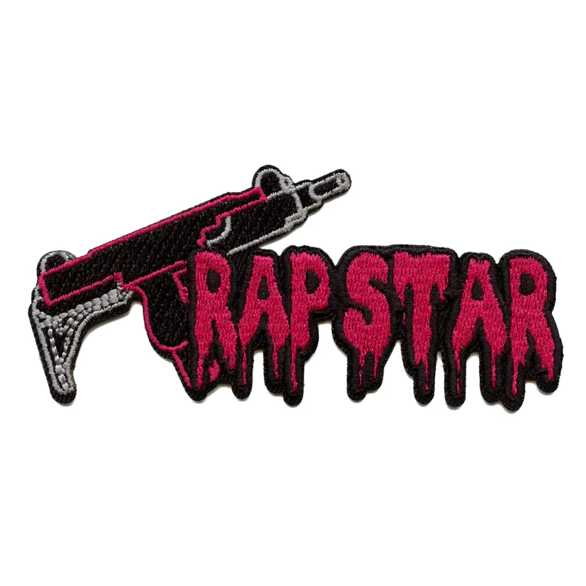Trap Star Uzi  Popular Pink Drip Patch