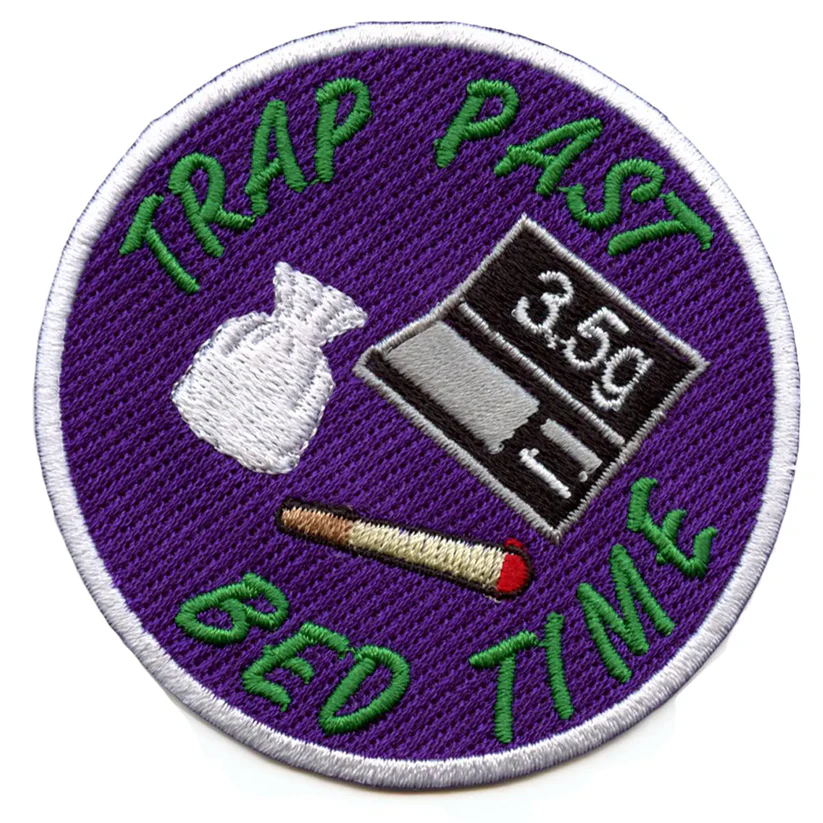 Trap Past Bed Time Patch