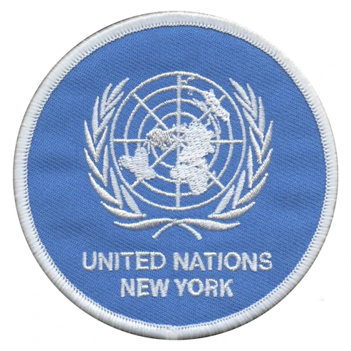 United Nations New York Patch Embroidered