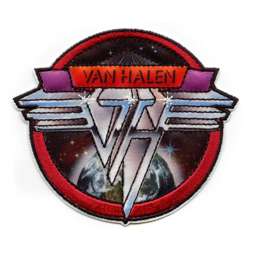 Van Halen Space Logo California Patch