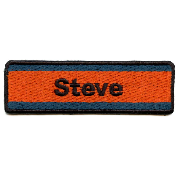Video Store Steve Nametag Embroidered Patch - Video Store Steve Nametag Embroidered Patch USA Video Store Steve Nametag Embroidered Patch - View 1