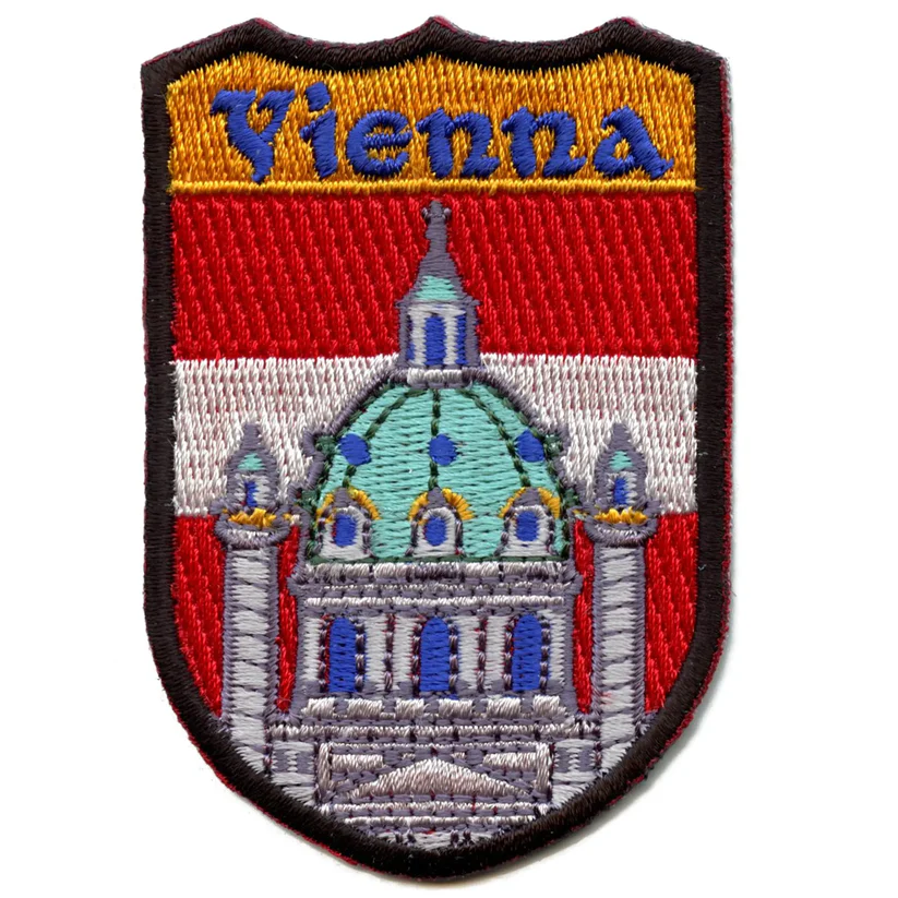 Vienna Austria Shield Iron On Patch