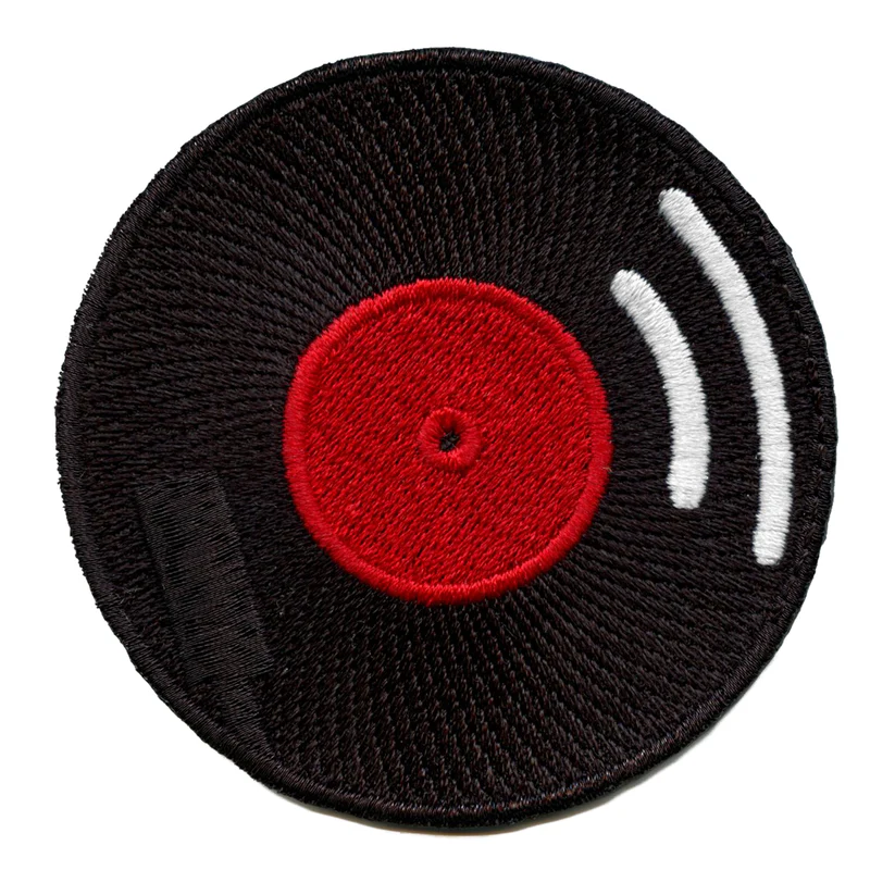 Vinyl Record Disk Patch