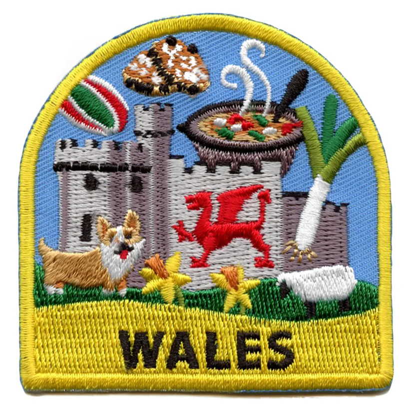 Wales World Showcase Iron On-Patch 