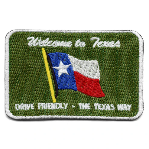 Welcome To Texas Sign Patch