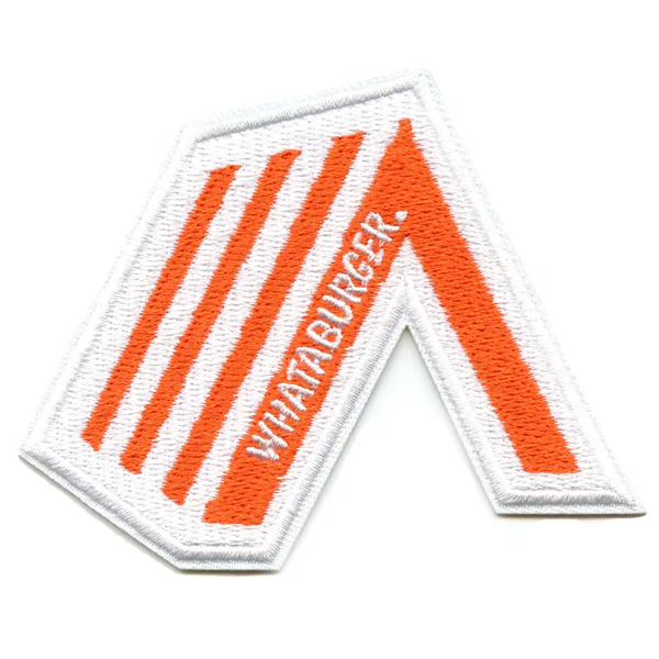 Whataburger Stripped Tent Logo Patch