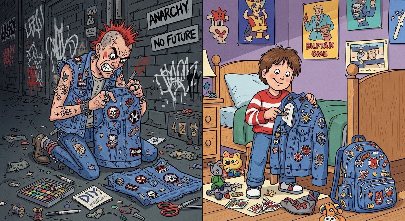 1970s to 1980s: Punk Culture & DIY Fashion