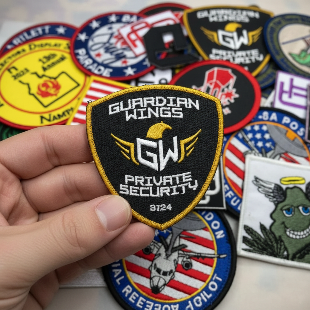 1. Embroidered Patches