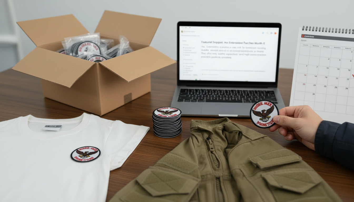 Featured Snippet: Are Embroidered Patches Worth It?