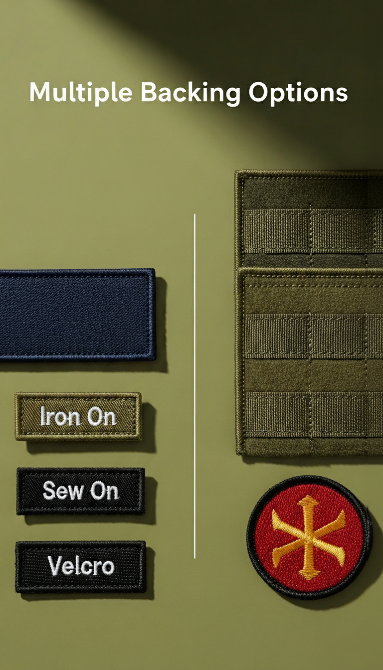 4. Multiple Backing Options