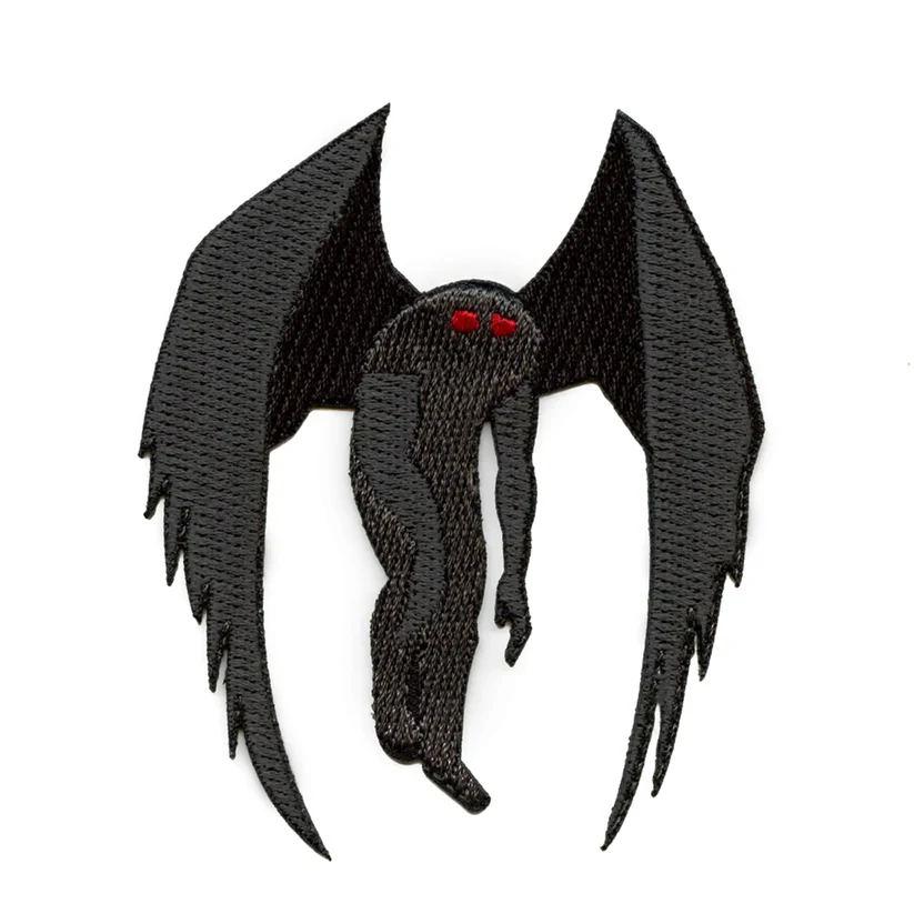 Wing Creature Embroidered Iron On Patch