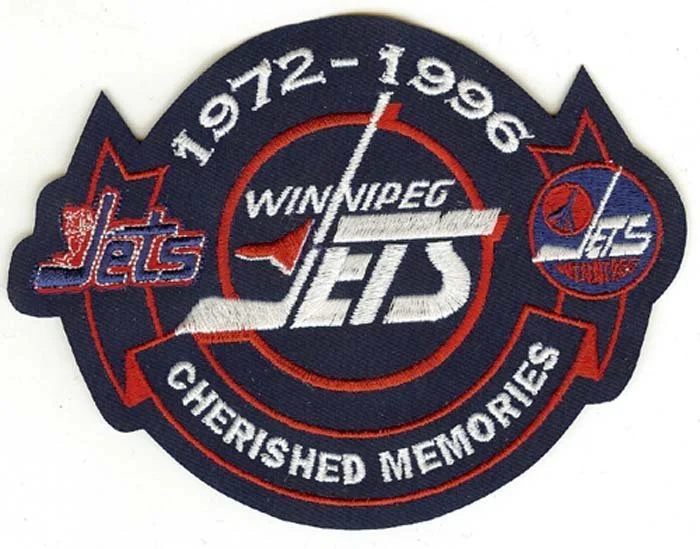 Winnipeg Jets Cherished Memories Patch