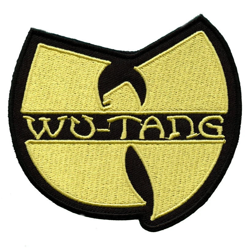 Wu-Tang Clan Logo Iron On Patch