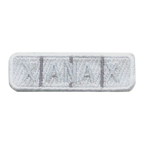 Xany Bar Pill Embroidered Patch
