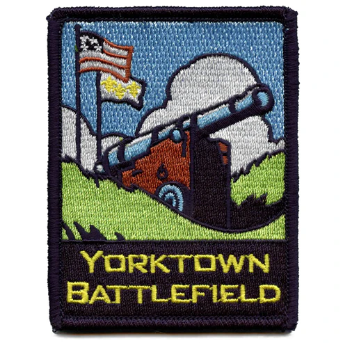 Yorktown Battlefield Canon Patch