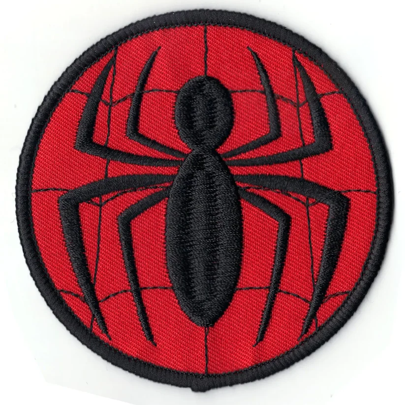 Spiderman Logo iron on Patch