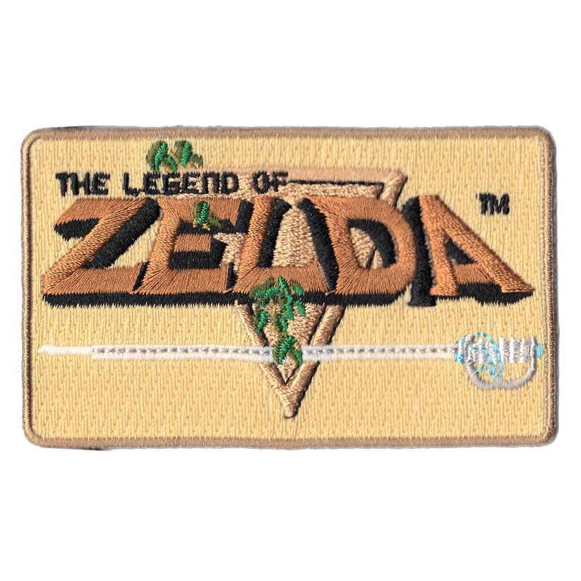 Zelda Title Screen Iron On Patch