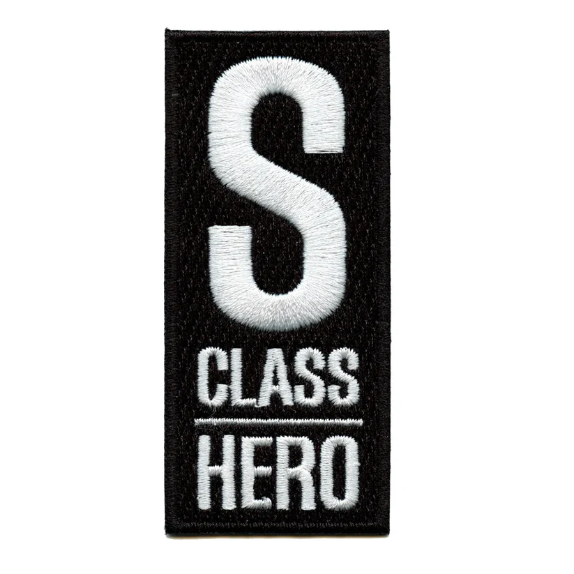 One Punch S-Class Hero Iron On Patch