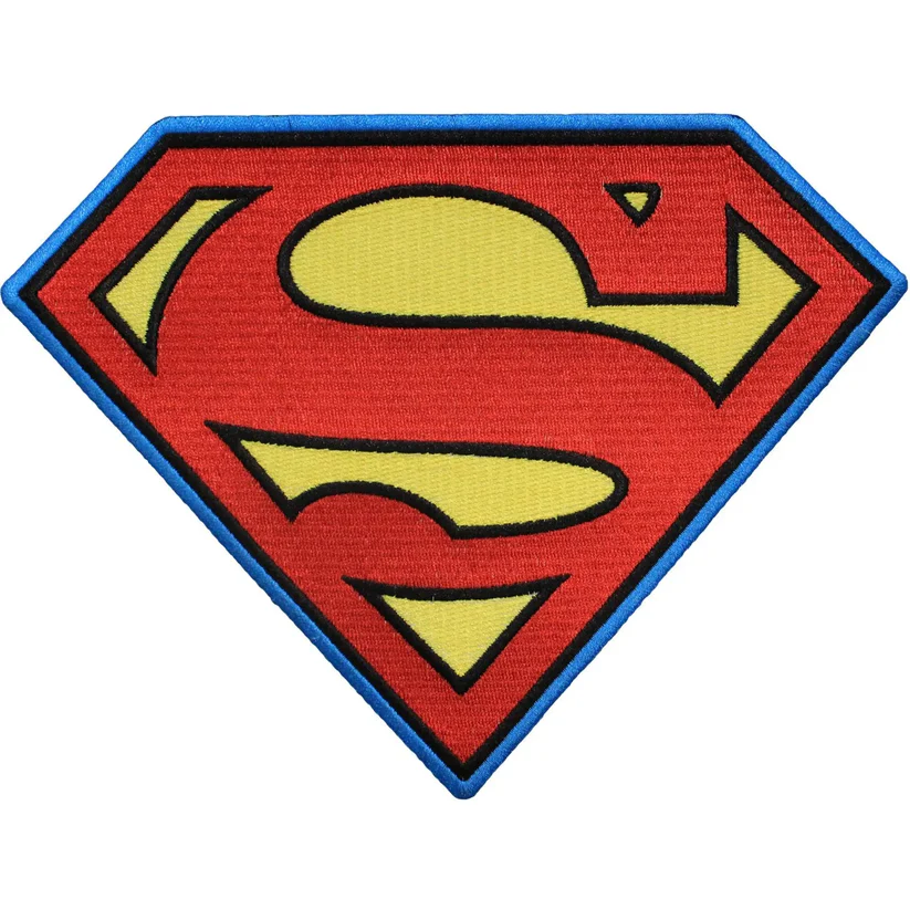 The Justice Superman 'S' Logo iron on